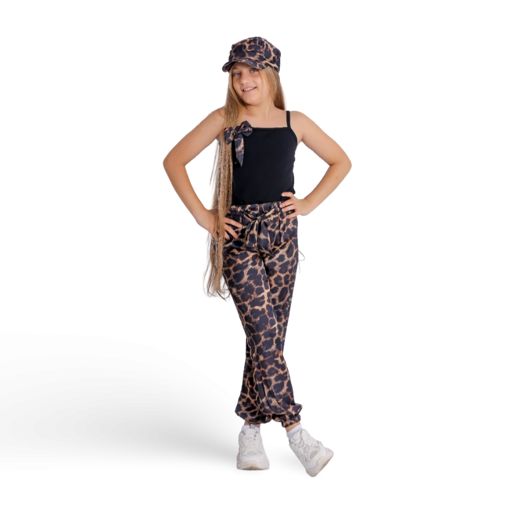 Wild Elegance Outfit for Kids